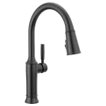Delta Renaldi 9184-BL-DST Single Handle Pull-down Kitchen Faucet Matte Black. Fixed Price $469.00.