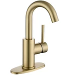 Bar Sink Faucet Low Arc Brushed Gold. Fixed Price $79.62.