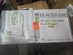 Glacier Bay Kagan Single Handle Kitchen Faucet Stainless Steel New. Fixed Price $65.00.