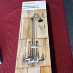 Homewerks Shower Wall Mount Tub Faucet Chrome 2 Handle. Fixed Price $44.87.