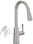 Moen Riley Spot Resist Stainless Hands-free Touchless Sensor Single Handle Pull. Fixed Price $90.77.