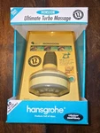 Nib Hansgrohe Monsoon Ultimate Turbo Massage Showerhead 06930-45-11 Wh. Fixed Price $299.99.