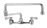 Whitehaus WHFS813-C Chrome Laundry Faucet W/ Double Retractable Swing Spout. Fixed Price $273.00.