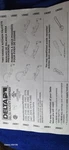 Delta Kitchen Faucet Two Handle Waterfall With Spray 2476. Fixed Price $170.00.