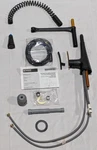 Moen Sinema Black Single Handle Spring Pulldown Sprayer Kitchen Faucet S5235BL. Fixed Price $440.00.