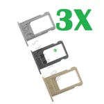 3X Iphone 6 4.7 Plus 5.5 Sim Tray Nano Card Replacement Part. Fixed Price $8.95.