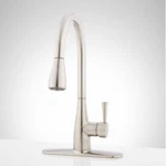 Signature Hardware 448169 Single Handle Pull Down Sprayer Kitchen Faucet. Fixed Price $119.99.