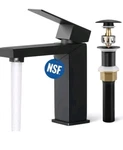 Kes Faucet & Sink Drain Set, Cupc Certified, Matte Black, L3156ALF-BK-C2 !. Fixed Price $45.00.