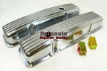 Sbc Small Block Chevy Nostalgic Finned Polish Aluminum Tall Valve Cover Classic. Fixed Price $149.99.