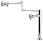 Kingston Brass KS470.CG Fuller 3 Gpm 1 Hole Pot Filler - Chrome. Fixed Price $529.72.