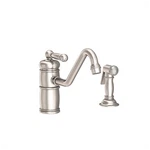 Newport Brass 941/15S Nadya Single Handle Kitchen Faucet Satin Nickel. Fixed Price $1561.00.
