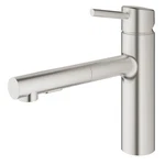 Grohe 31453DC1 Concetto Pull-out Kitchen Faucet Dual Spray 1.5 Gpm Supersteel. Fixed Price $383.45.