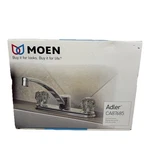 Moen Adler CA87685 Single Handle Kitchen Faucet Chrome Set. Fixed Price $72.17.