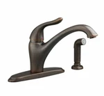 American Standard 4114.001.224 Lakeland Single Control Kitchen Faucet Sidespray. Fixed Price $130.00.