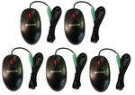 Lot Of 5 New Lenovo 0A88098 Logitech M-SBF96 PS2 3 Button Optical Scroll Mouse. Fixed Price $39.98.