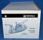 Whitefalls Aqua Plumb Two Handle Bathroom Faucet, W/pop-up, Satin Nickel. Fixed Price $34.95.