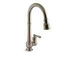 Kohler 99260-BV Artifacts Kitchen Faucet W/ 3-FN Sprayhead Slight Wear. Fixed Price $813.14.