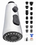 Hygie Rinse Kitchen Faucet Head Replacement With 15 Adapter Chrome Finish. Fixed Price $21.99.