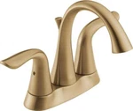 Delta Lahara 2-HANDLE Bathroom Faucet Champagne Bronze Certified Refurbished. Fixed Price $136.51.