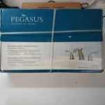 Pegasus 9000 8" Widespread Bathroom Faucet Brushed Nickel 592642L New. Fixed Price $54.99.