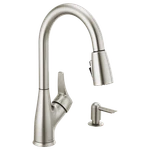 Peerless Apex P7901LF-SSSD-W Single Handle Pull-down Kitchen Faucet Stainless. Fixed Price $172.62.