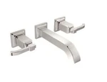 Pfister Carnegie Polished Nickel Wall Mount Bath Faucet GT49-WE1D. Fixed Price $215.00.
