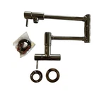 *pfister GT533-PFD Lita Pot Filler Faucet 2-HANDLE Single Hole Polished Nickel. Fixed Price $285.90.