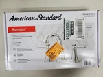 American Standard Rumson 8" Wide-spread 2-HANDLE Bathroom Faucet Chrome. Fixed Price $49.97.