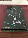 Krowne Royal Series 17-109WL 1.15 Gpm Wall-mount Pre-rinse Faucet. Fixed Price $290.00.