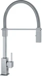 Franke FF2880 Planar Flex High Arc Pull Down Kitchen Faucet Satin Nickel New. Fixed Price $499.99.