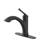 Glacier Bay Hemming Single-handle Pull-out Sprayer Kitchen Faucet Matte Black. Fixed Price $44.99.