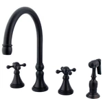 Kingston Brass KS279.KXBS Governor 1.8 Gpm Widespread Kitchen - Bronze. Fixed Price $344.47.