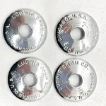 Ludwig 60S/70S P-2222T "chicago" Stamped Cup Washers (set Of 4) LCSCW-201. Fixed Price $29.99.