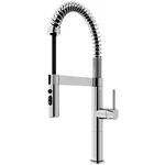 Vigo Edison Pro 20'' Single Handle Pull-down Sprayer Kitchen Faucet Chro.... Fixed Price $325.76.