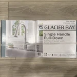 Glacier Bay Kagan Stainless 15-IN Pull Down Kitchen Faucet. Fixed Price $49.00.