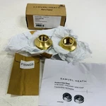 Samuel Heath V230-ADAP Brushed Gold Freestanding Leg Adapters. Fixed Price $18.98.