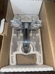 Delta 2502LF Two Handle Lavatory With No Lift Rod Hole Less Pop-up Chrome. Fixed Price $50.00.