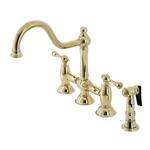 Kingston Brass KS379.BLBS Restoration 1.8 Gpm Bridge Kitchen -. Fixed Price $549.22.