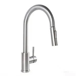 Hotis Kitchen Sink Faucet Brushed Nickel With Pull Down Sprayer, Single Hole Sta. Fixed Price $54.86.