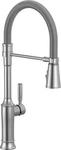 Delta 9684-DST Renaldi 1.8 Gpm Hole Pre-rinse Kitchen Faucet Lumicoat Arctic. Fixed Price $641.90.