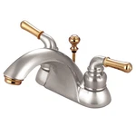 Kingston Brass KB2629 Naples 4-INCH Centerset Lavatory Faucet, Brushed Nickel An. Fixed Price $110.86.