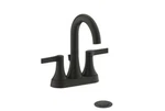 Ultra Faucets Matte Black Nita Collection Two-handle Lavatory. Fixed Price $79.95.
