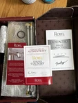 Rohl Viaggio C-spout Wide-spread Bathroom Faucet Tuscan Brass Italian Country. Fixed Price $210.00.