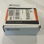 Delta Trinsic Faucet 14 Series Single-function Shower Kit Matte Black. Fixed Price $84.99.