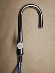 Franke Neo 1.75 Gpm Single Hole Pull Down Kitchen Faucet Eos-pr-gld FFP3491. Fixed Price $295.00.