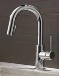 Delta Trinsic 9959-DST Chrome Kitchen Pull Down Bar/prep Faucet. Fixed Price $350.00.