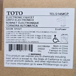 Toto Ecopower Bathroom Sink Faucet Chrome Axiom Spout TELS145#CP. Fixed Price $50.00.