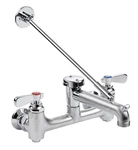 Kratos Commercial Wall-mounted Mop Sink Faucet With 8" Centers, Vacuum Breaker,. Fixed Price $159.00.