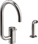Kohler K-28272-TT Single Hole Kitchen Faucet,titanium *read*. Fixed Price $399.99.