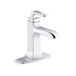 Kohler Rubicon Single Hole Handle Bathroom Faucet Polished Chrome. Fixed Price $51.07.